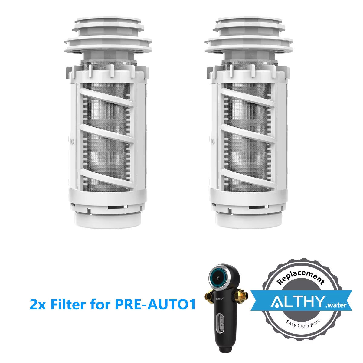 Backwash Water Filter Replacement for PRE1 / PRE2 / PRE3 / PRE4 / AUTO2 Central Prefilter System Stainless Steel Mesh