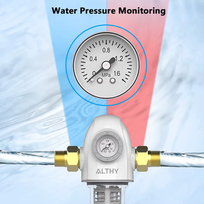 PRE-AUTO2 Automatic Flushing Backwash Prefilter Spin down Sediment Water Filter Central Whole House Purifier System